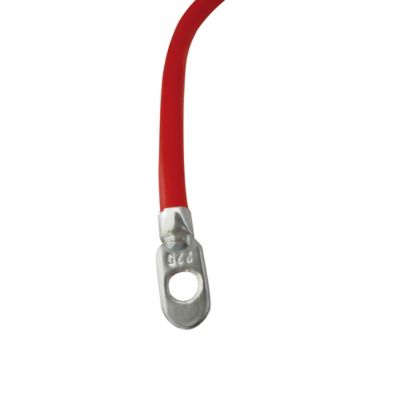 Image showing 7 th Traveller 25 in. 2-Gauge Post Terminal Battery Cable, Red