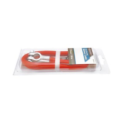 Image showing  38 in. 2-Gauge Post Terminal Battery Cable, Red
