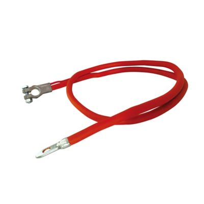 Image showing 5 th Traveller 38 in. 2-Gauge Post Terminal Battery Cable, Red