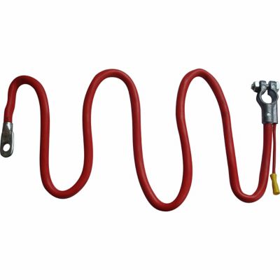 Traveller 48 in. 2-Gauge Post Terminal Battery Cable, Red