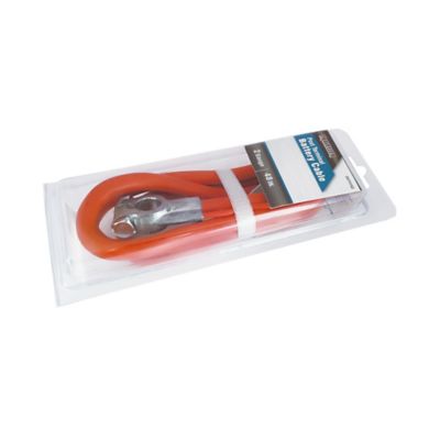Image showing  48 in. 2-Gauge Post Terminal Battery Cable, Red