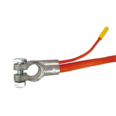 Image showing 7 th Traveller 48 in. 2-Gauge Post Terminal Battery Cable, Red