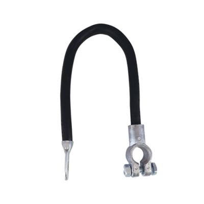 Image showing  14 in. 1-Gauge Post Terminal Battery Cable, Black