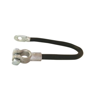 Image showing  14 in. 1-Gauge Post Terminal Battery Cable, Black