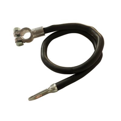 Image showing  24 in. 1-Gauge Post Terminal Battery Cable, Black