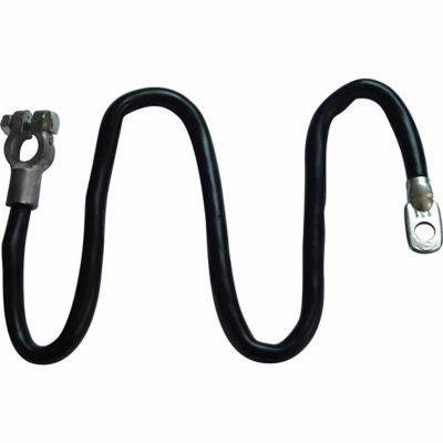 Traveller 31 in. 1-Gauge Post Terminal Battery Cable, Black