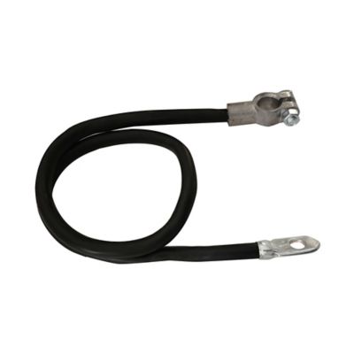 Image showing  31 in. 1-Gauge Post Terminal Battery Cable, Black