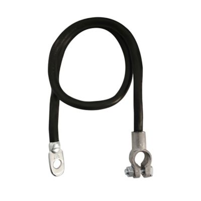Image showing  48 in. 1-Gauge Post Terminal Battery Cable, Black