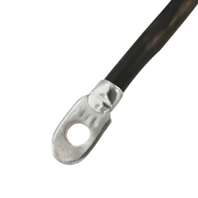 Image showing 7 th Traveller 48 in. 1-Gauge Post Terminal Battery Cable, Black
