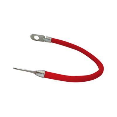 Image showing  12 in. 4-Gauge Switch-to-Starter Battery Cable, Red