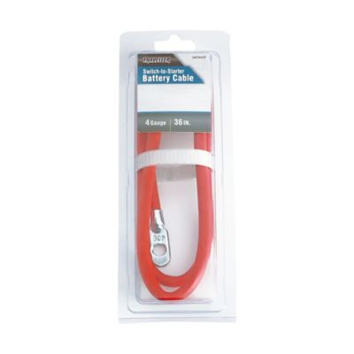 Image showing 5 th Traveller 36 in. 4-Gauge Switch-to-Starter Battery Cable, Red