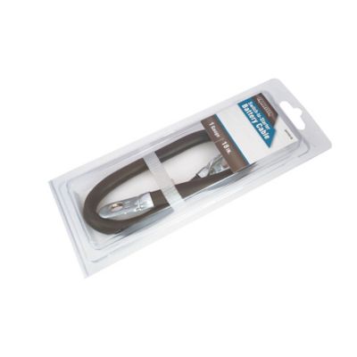 Image showing  18 in. 1-Gauge Switch-to-Starter Battery Cable, Black
