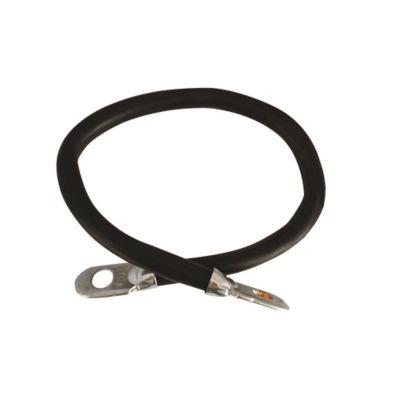 Image showing  18 in. 1-Gauge Switch-to-Starter Battery Cable, Black