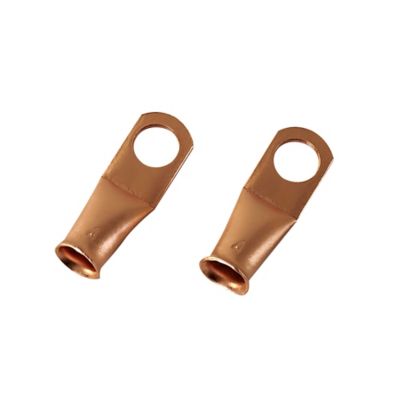 Image showing 6 th Traveller 4/6-Gauge Copper Battery Cable Lugs, 1-Pair