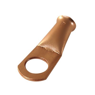 Image showing 7 th Traveller 4/6-Gauge Copper Battery Cable Lugs, 1-Pair