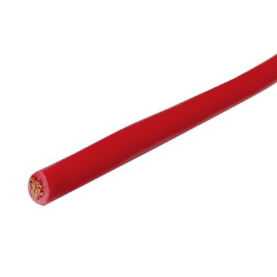 Image showing 5 th Traveller 25 ft. 4-Gauge Starter Cable Wire, Red