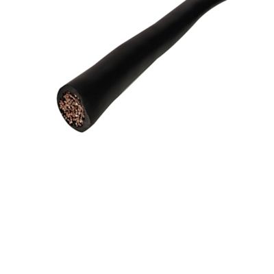 Image showing 6 th Traveller 25 ft. 2-Gauge Starter Cable Wire, Black
