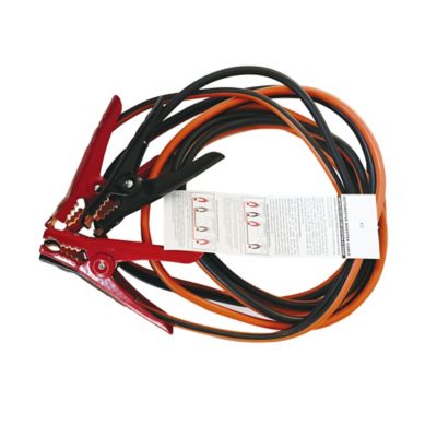 Image showing 6 th Traveller 16 ft. 6-Gauge Battery Booster Cables, Orange/Black