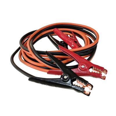 Image showing 7 th Traveller 16 ft. 6-Gauge Battery Booster Cables, Orange/Black