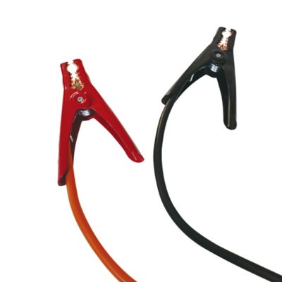 Image showing 8 th Traveller 16 ft. 6-Gauge Battery Booster Cables, Orange/Black