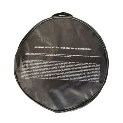 Image showing 5 th Traveller 20 ft. 4 Gauge Battery Booster Cables, White/Black