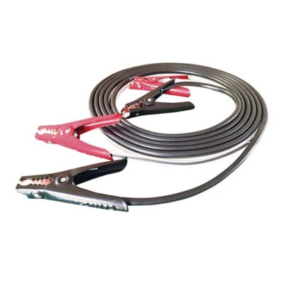 Image showing 6 th Traveller 20 ft. 4 Gauge Battery Booster Cables, White/Black