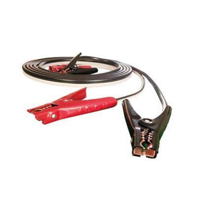 Image showing 7 th Traveller 20 ft. 4 Gauge Battery Booster Cables, White/Black