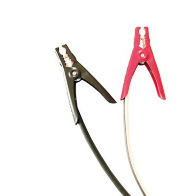 Image showing 8 th Traveller 20 ft. 4 Gauge Battery Booster Cables, White/Black