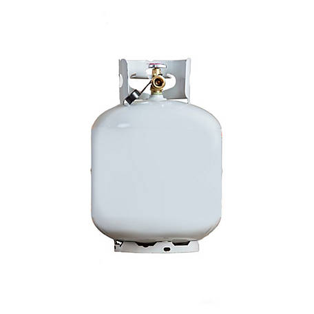 Steel DOT Vertical LP Gas Cylinder Equipped with OPD Valve, 20 lb.