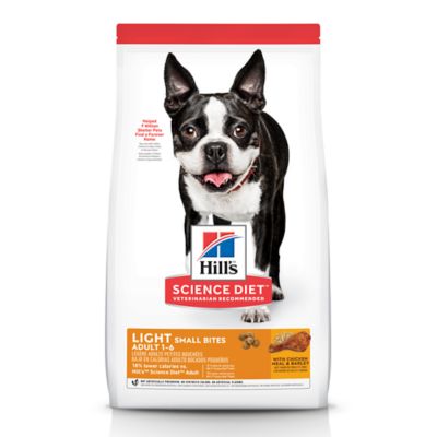 Hill's Science Diet Small Bites Medium Breed Adult Light Chicken Meal and Barley Recipe Dry Dog Food
