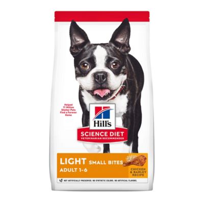 Hill's Science Diet Small Bites Medium Breed Adult Light Chicken Meal and Barley Recipe Dry Dog Food