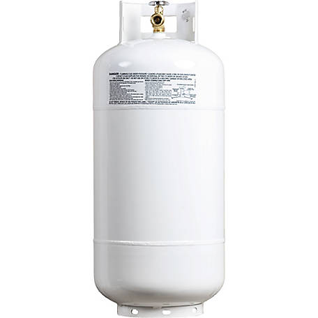 Manchester Tank & Equipment 40 lb. Steel TC/DOT Vertical Propane Cylinder Equipped with OPD Valve, 1220TCTH.4