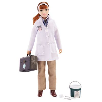 Breyer 8 in. Traditional Veterinarian Toy Figure with Vet Kit, 1:9 Scale, 522