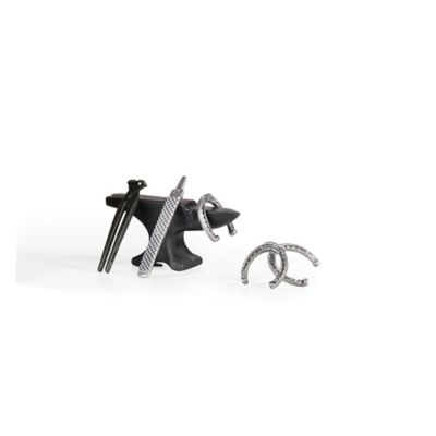 Image showing  Traditional Farrier with Blacksmith Tools 8 in. Toy Figure, Fits 1:9 Scale Breyer Traditional Horses