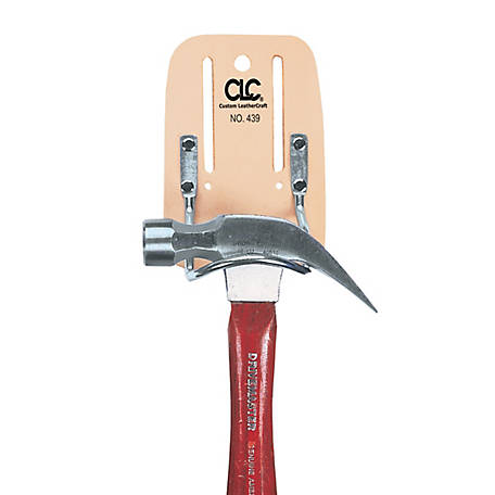 Cowhide waist belt Hand Tool Hook Holder Small Size tacker stapler nailer gun A_ 