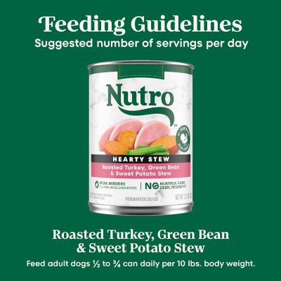 Image showing 8 th Nutro Roasted Turkey, Sweet Potato & Green Bean Stew 12.5 oz.