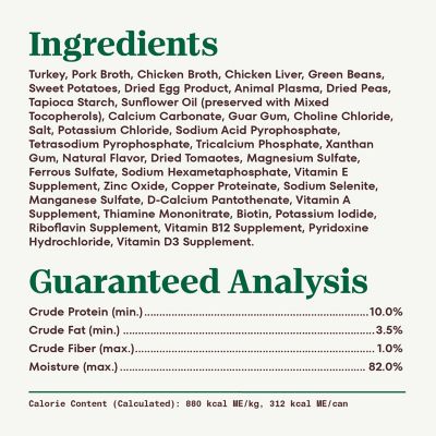 Image showing 9 th Nutro Roasted Turkey, Sweet Potato & Green Bean Stew 12.5 oz.