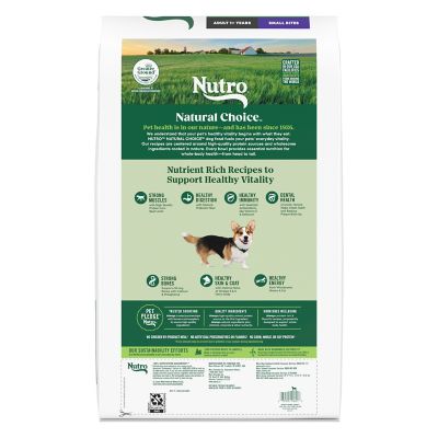 Image showing  Adult Small Bites Lamb and Brown Rice Recipe Dry Dog Food