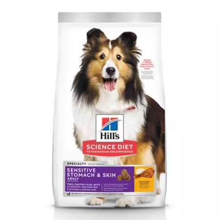 Hill's Science Diet Adult Sensitive Stomach and Skin Chicken and Rice Recipe Dry Dog Food 4 lb Bag Dry Dog Food