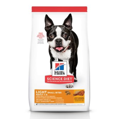 Hill's Science Diet Small Bites Extra Small/Small Breed Adult Light Chicken and Barley Recipe Dry Dog Food