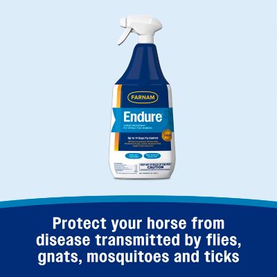 Image showing  Endure Sweat-Resistant Fly Spray for Horses, 1 qt.