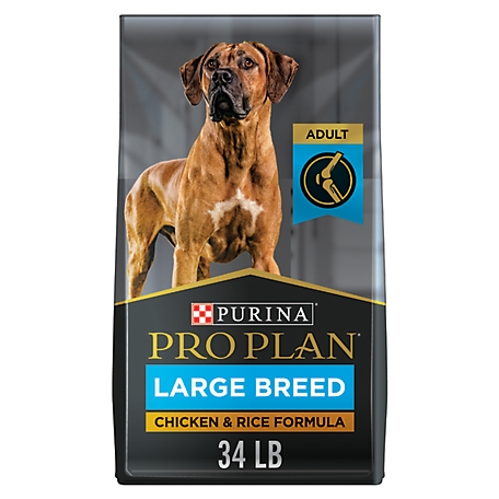 Purina Pro Plan High Protein, Digestive Health Large Breed Dry Dog Food, Chicken and Rice Formula, XL