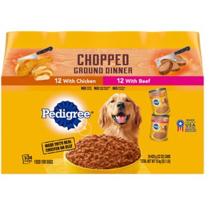 pedigree beef dog food