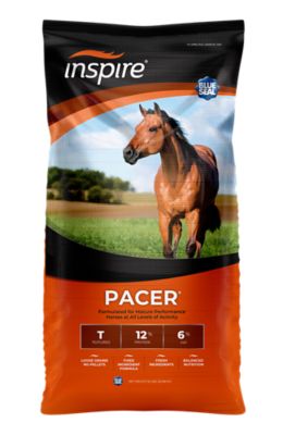 Blue Seal Inspire Pacer Textured Horse Feed, 50 lb.