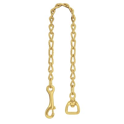 Weaver Leather Brass-Plated 24 in. Barcoded 724 Lead Chain