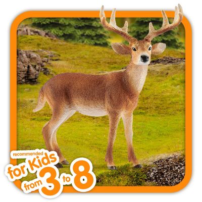 Image showing  White-Tailed Buck Toy Figurine