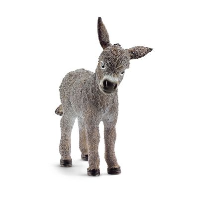 Schleich Donkey Foal Toy Figurine