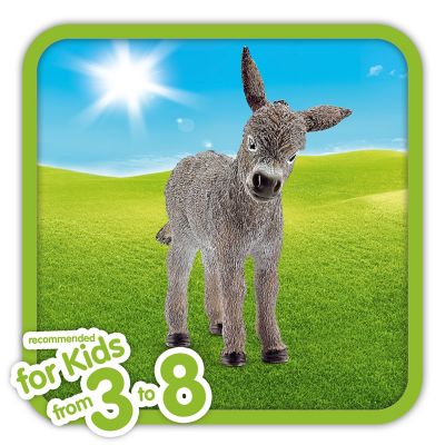 Image showing  Donkey Foal Toy Figurine