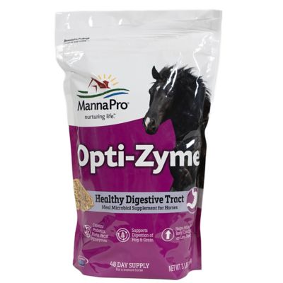 Manna Pro Optizyme Probiotic Crumbled Horse Supplement, 3 lb.