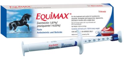 Equimax Ivermectin 1 87 Praiquantel 14 03 Horse Paste 6 42 G 1equ022 At Tractor Supply Co